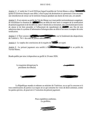 OQTF VAL-DE-MARNE préfecture de Créteil