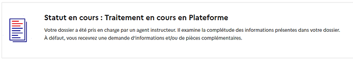 statut en cours